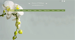Desktop Screenshot of havenofwellness.com